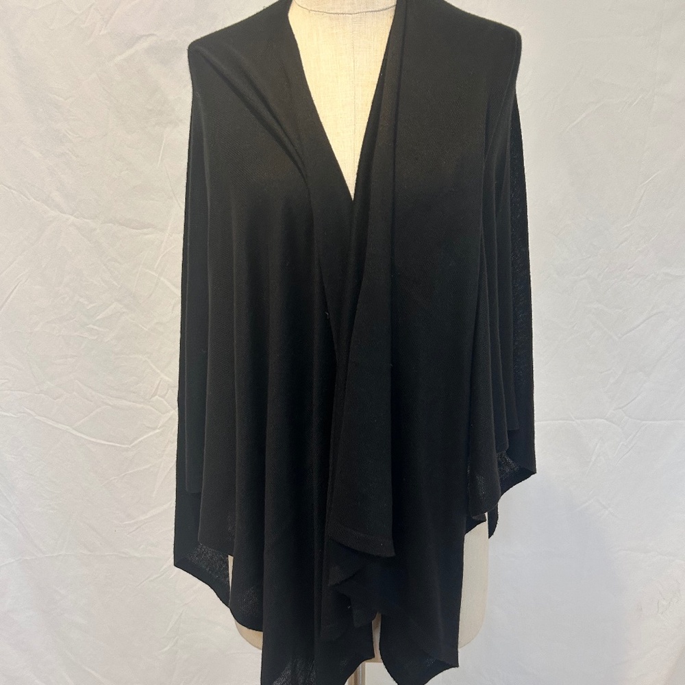 Black cotton shawl